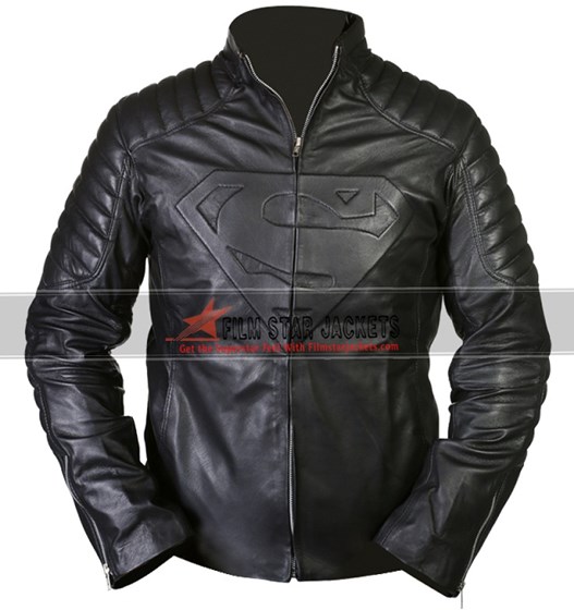 Movie Jackets: Superman Smallville Black & Red Jacket