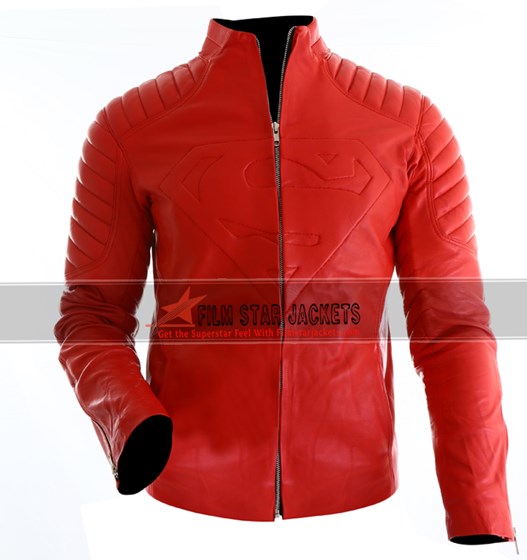 Movie Jackets: Superman Smallville Black & Red Jacket